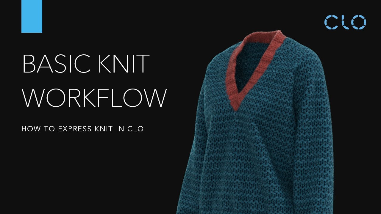 How to Express Knit in CLO