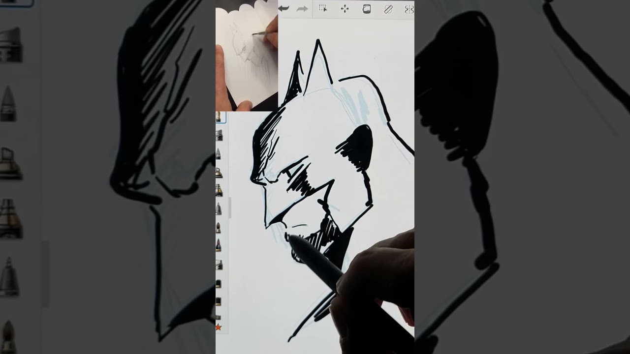 Can I Draw Batman like the amazing Jim Lee 