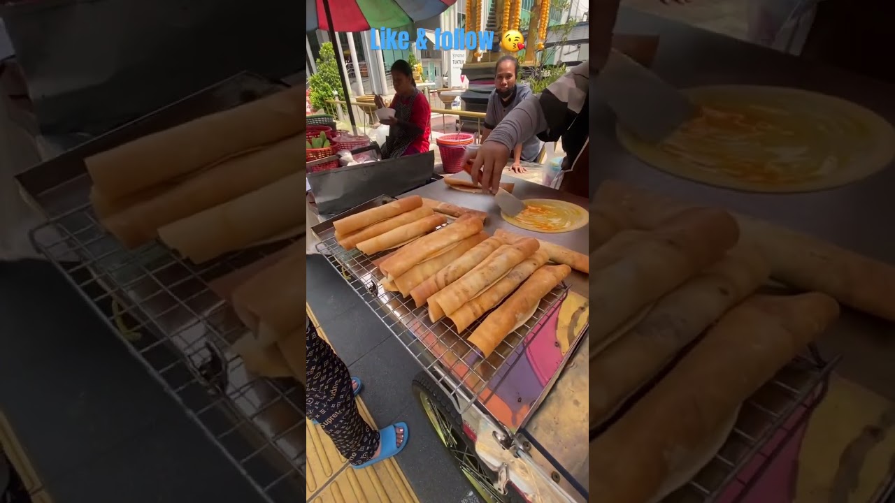 A thai lady cooking thai food in a hot plate❗️❗️❗️ #thaistreetfood #shorts