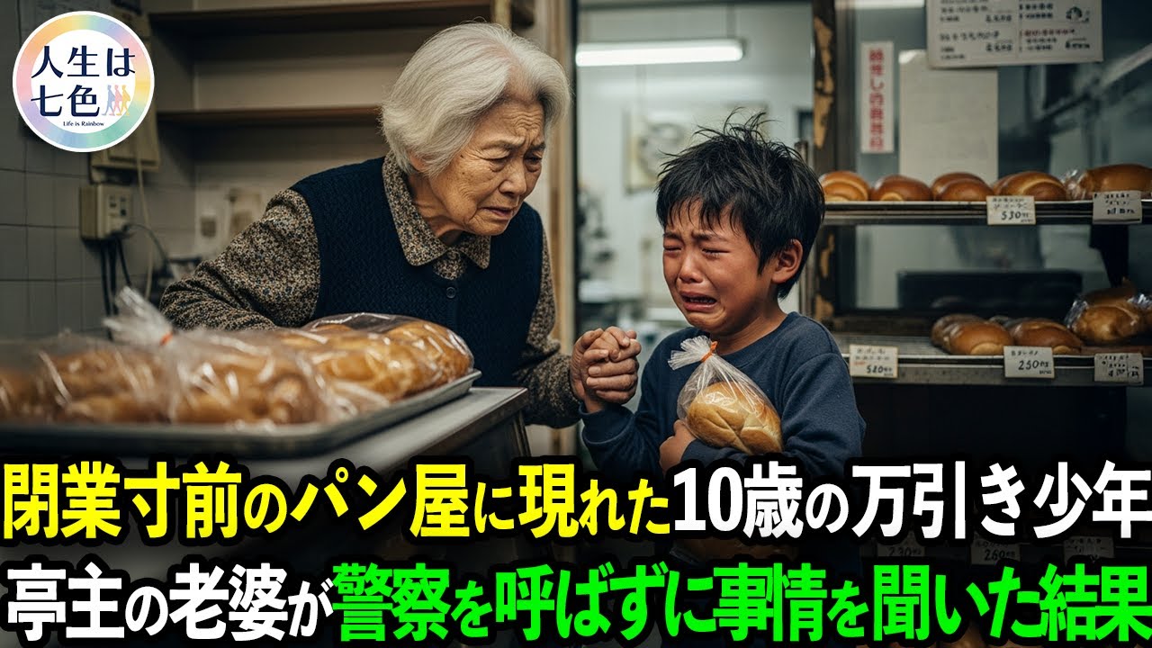 「お母さんはどこにいるの？」万引きした少年に語りかけると、少年は号泣し、老婆は少年を育てることにした