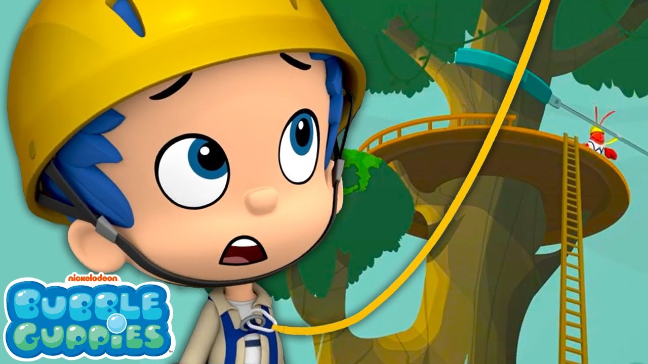 Bubble Guppies Adventure Into The Rainforest 🐵 | Bubble Guppies