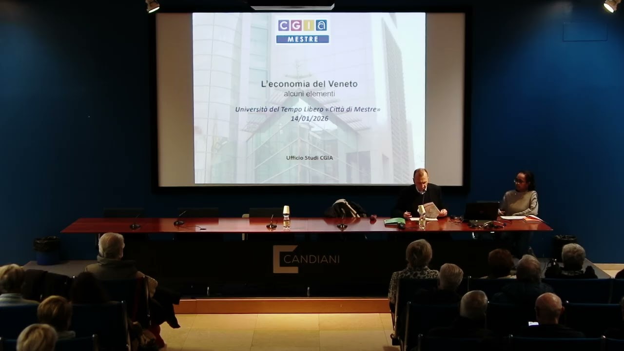 L'economia del Veneto a cura di  Daniele Nicolai, CGIA di Mestre