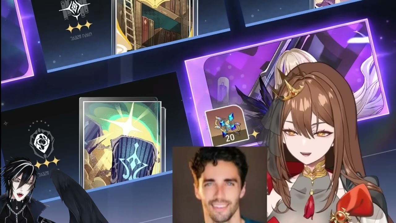 Demon Vtuber Reacts to I pulled Aventurine at what cost... ft. Aventurine's Voice Actor