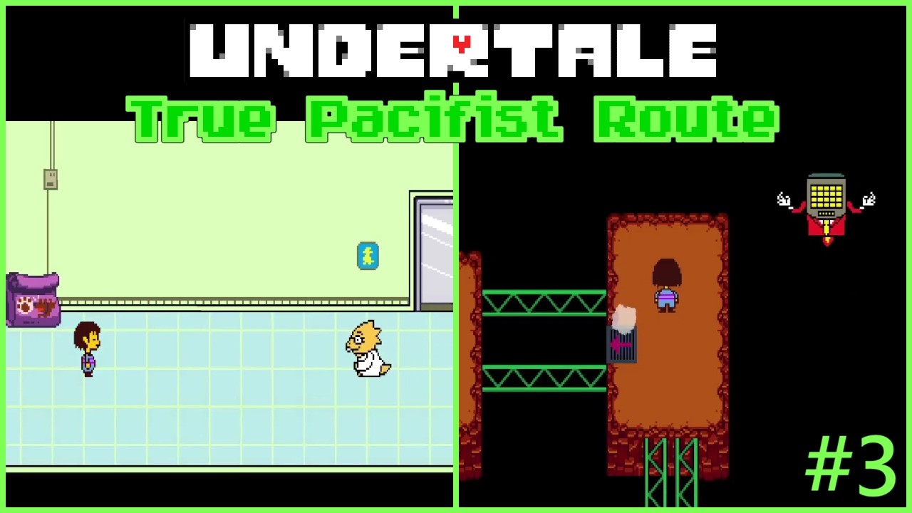 Undertale True Pacifist Route #3-Hotland & Secrets