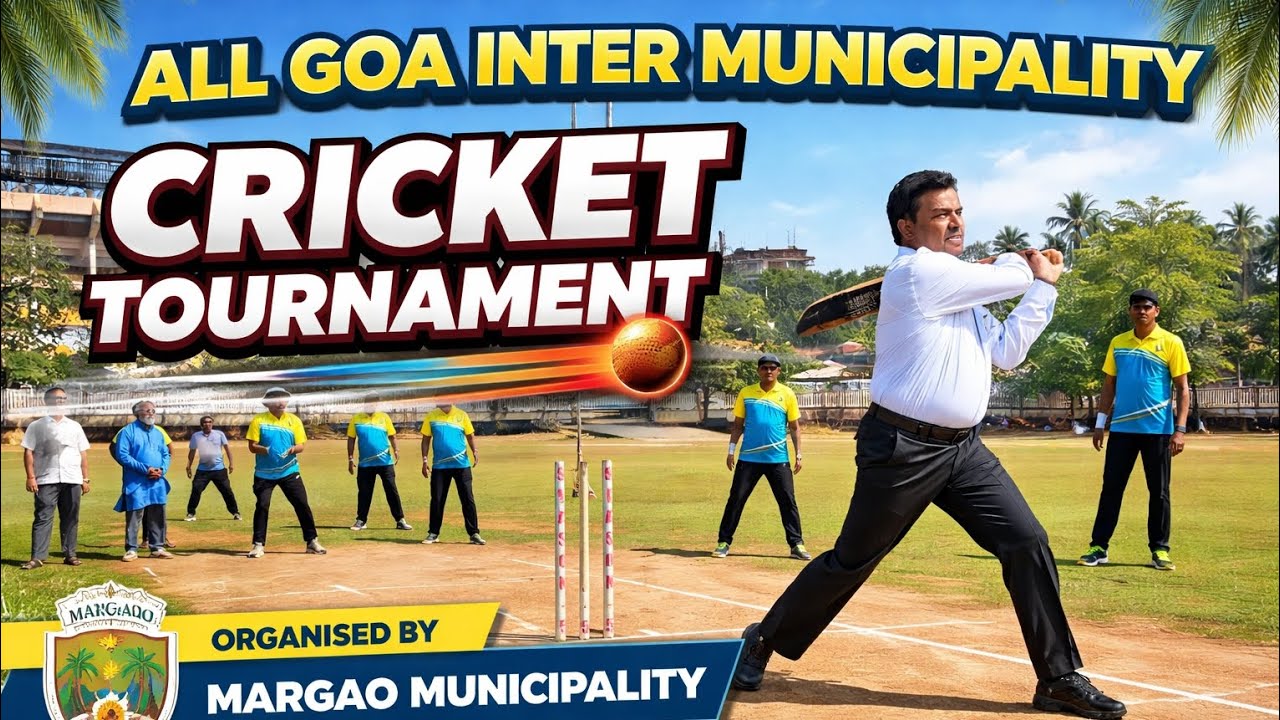 All Goa inter Municipality Criket Tournament Organised by Margao Municipality at SAG Ground Margao.