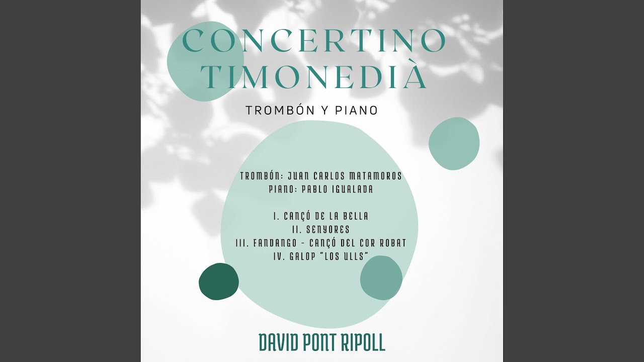 Concertino Timonedià: I. Cançó de la Bella