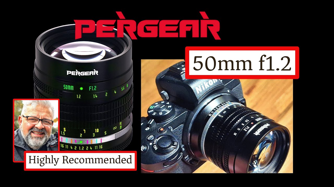 Обзор объектива PERGEAR 50mm f1.2 | Sharp Nikon Z Mount Camera, боке, класс 587