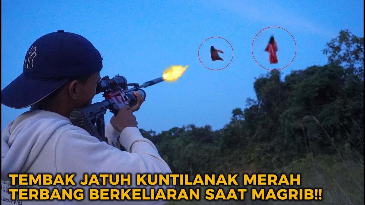 HUNTER PENAMPAKAN KUNTILANAK MERAH TERBANG MENCARI MANGSA! SNIPER SAMPAI JATUH! Part 6