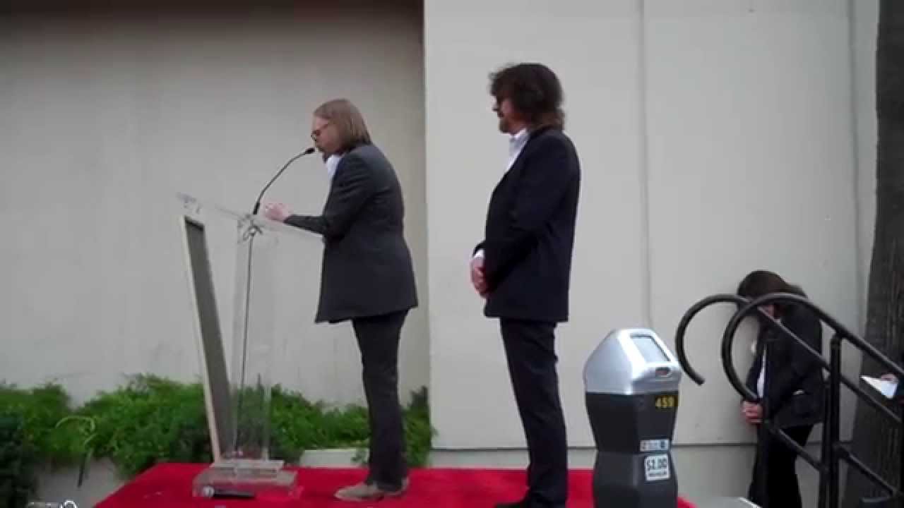 ELO’s Jeff Lynne gets star on Hollywood Walk of Fame Part 2 of 3