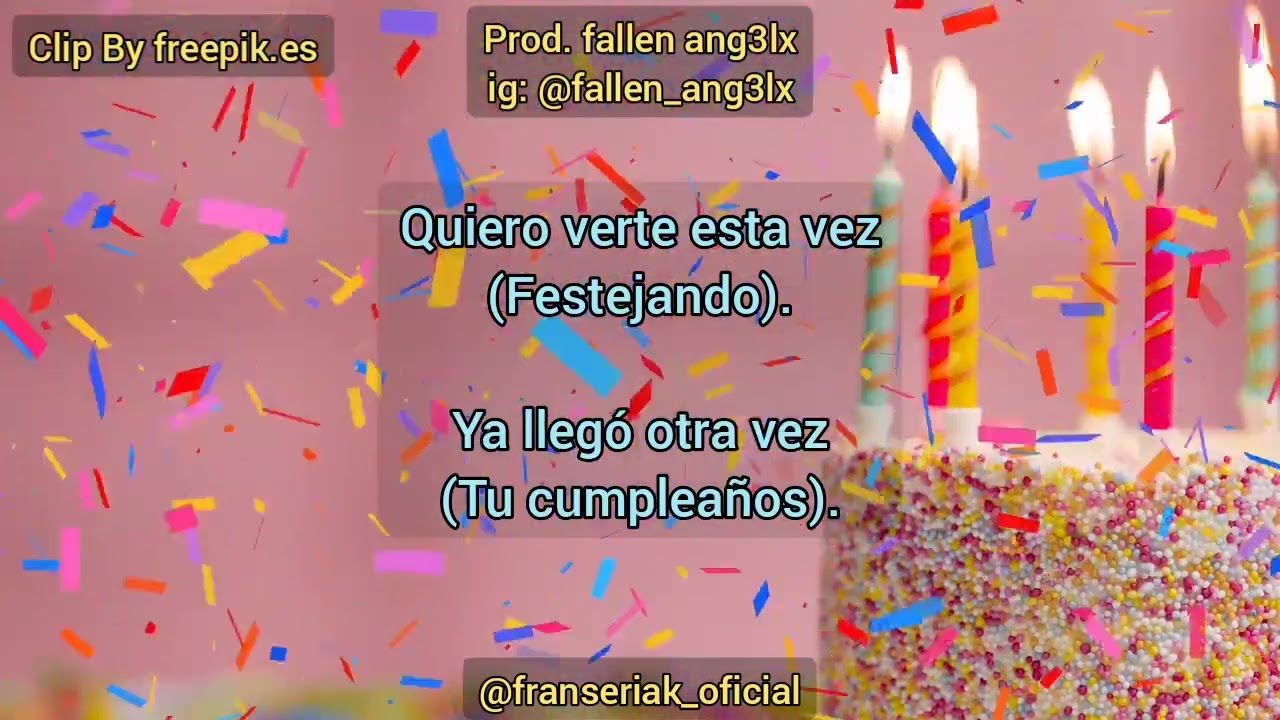 Tu cumpleaños (Prod. fallen ang3lx) - Frans Eriak