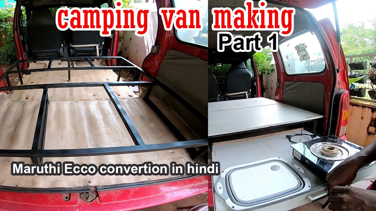 #camping van making hindi #micro camper van #modified maruti eeco #budget caravan #india  #kerala