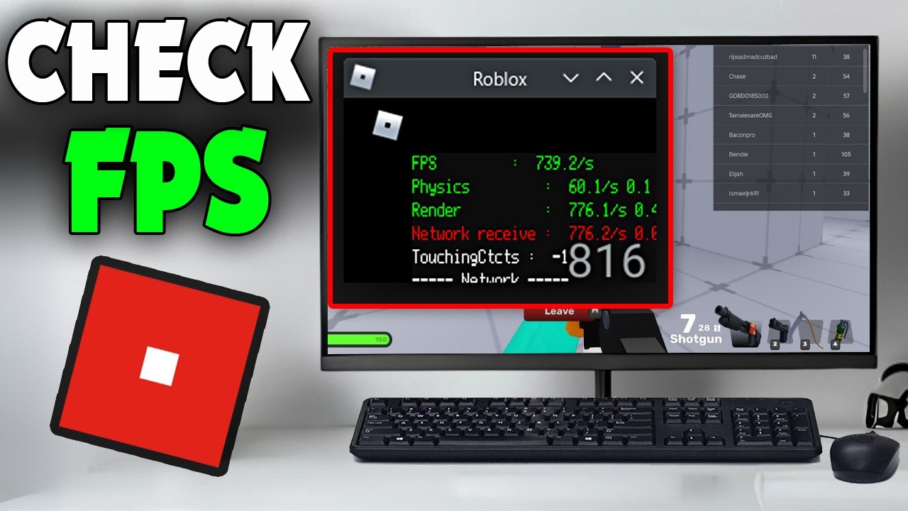 How to Check FPS in Roblox PC (2026)