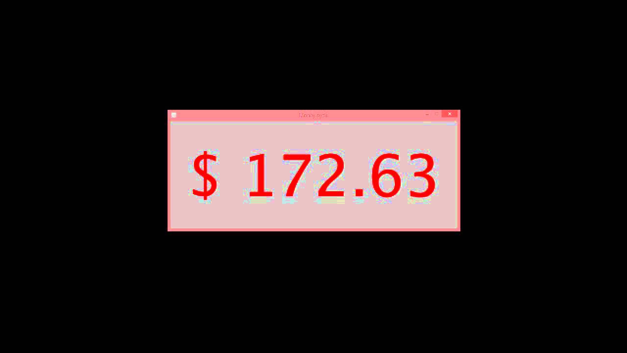 Money Clock