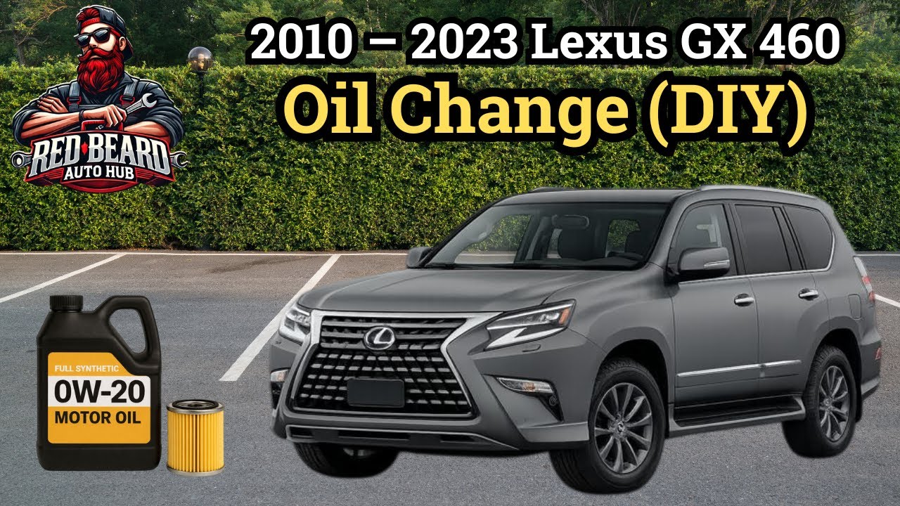 Замена масла в Lexus GX 460 | Самостоятельное обслуживание (1UR-FE) 2010–2023 гг.