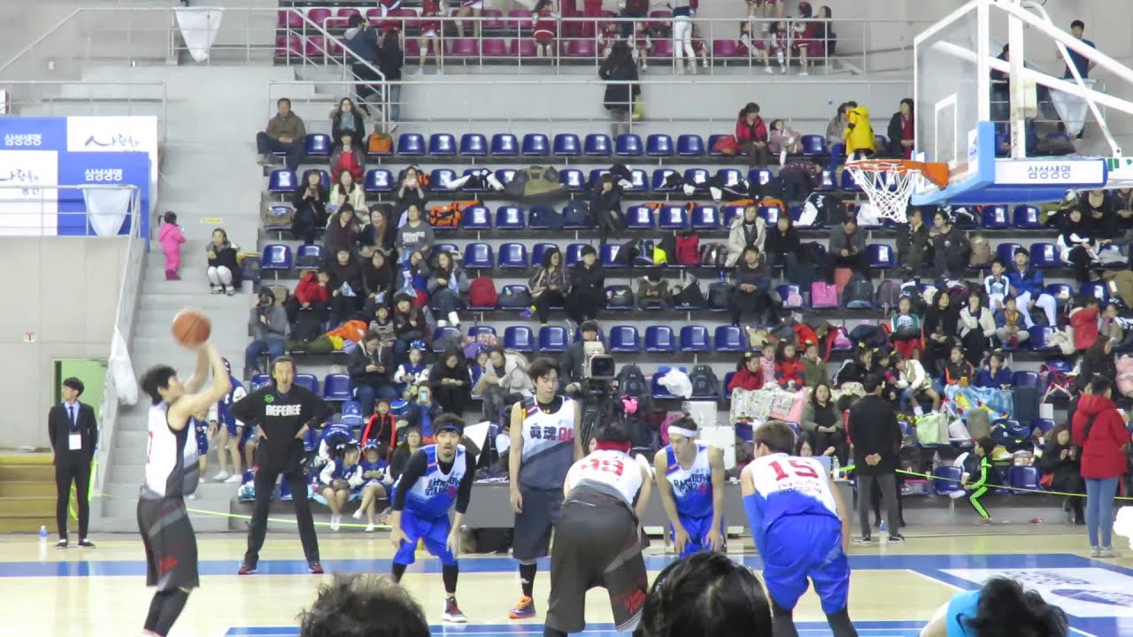 Leesangyun Celebrity basketball league 1st game