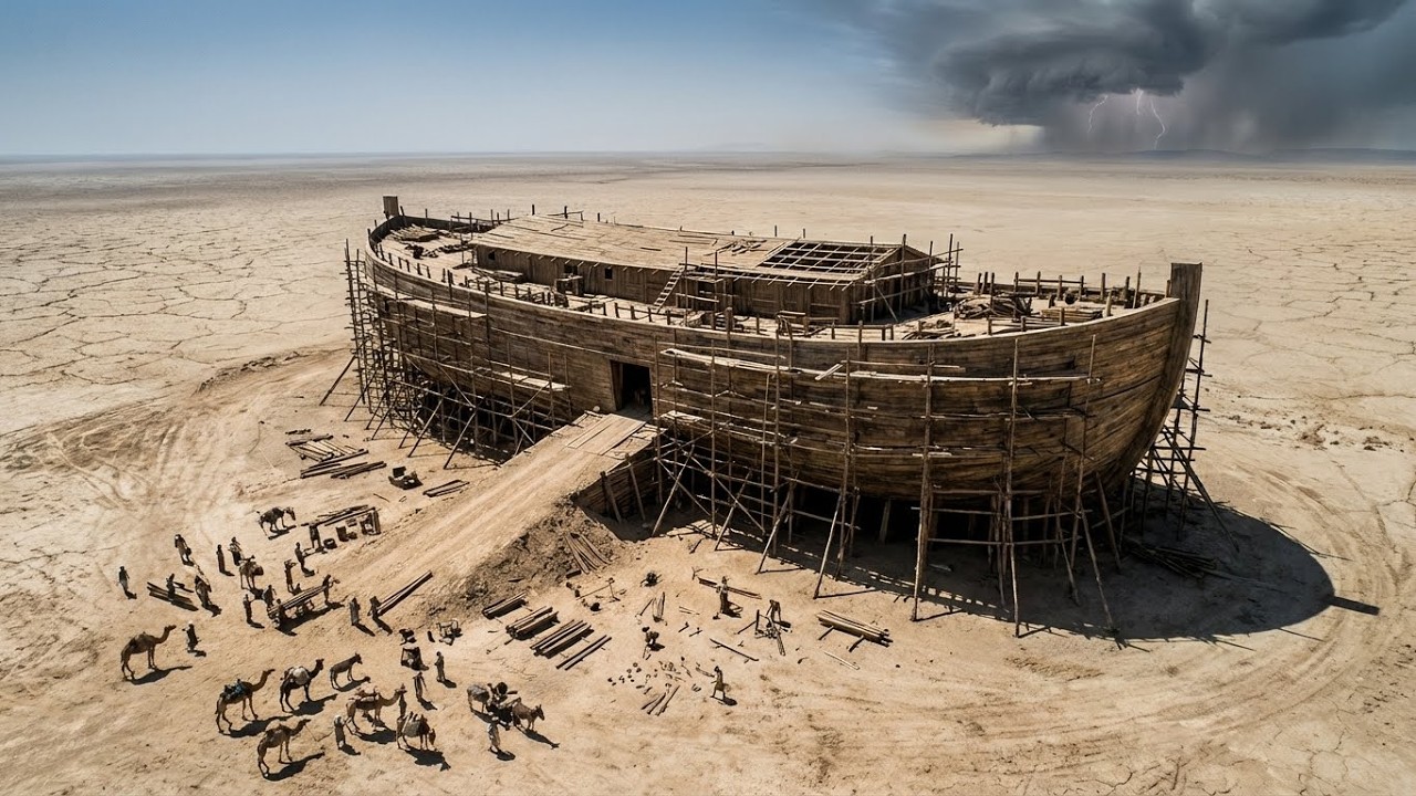 HOW NOAH BUILT THE ARK