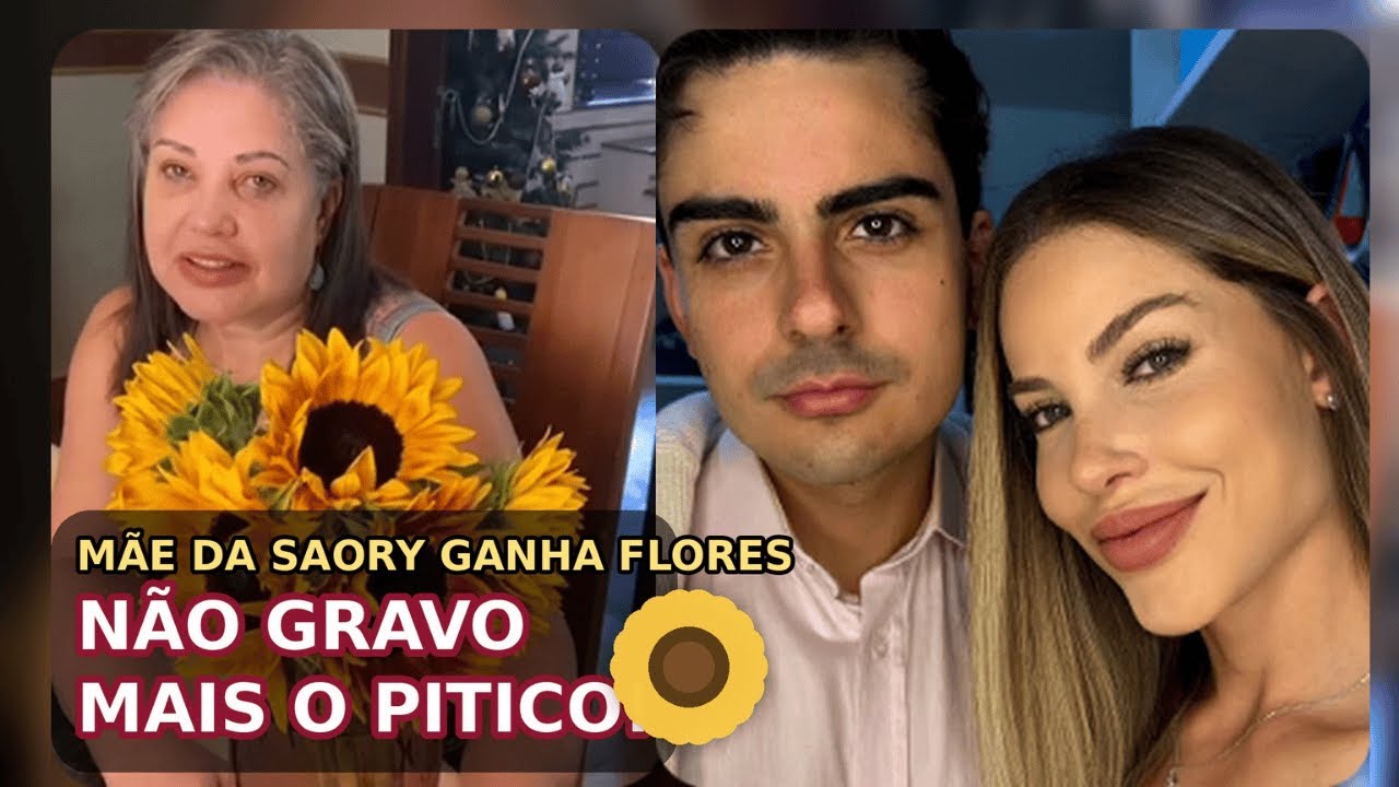 Mãe da Saory Ganha Flores e Saory Brinca: “Não Gravo Mais o Pitico!” kkk