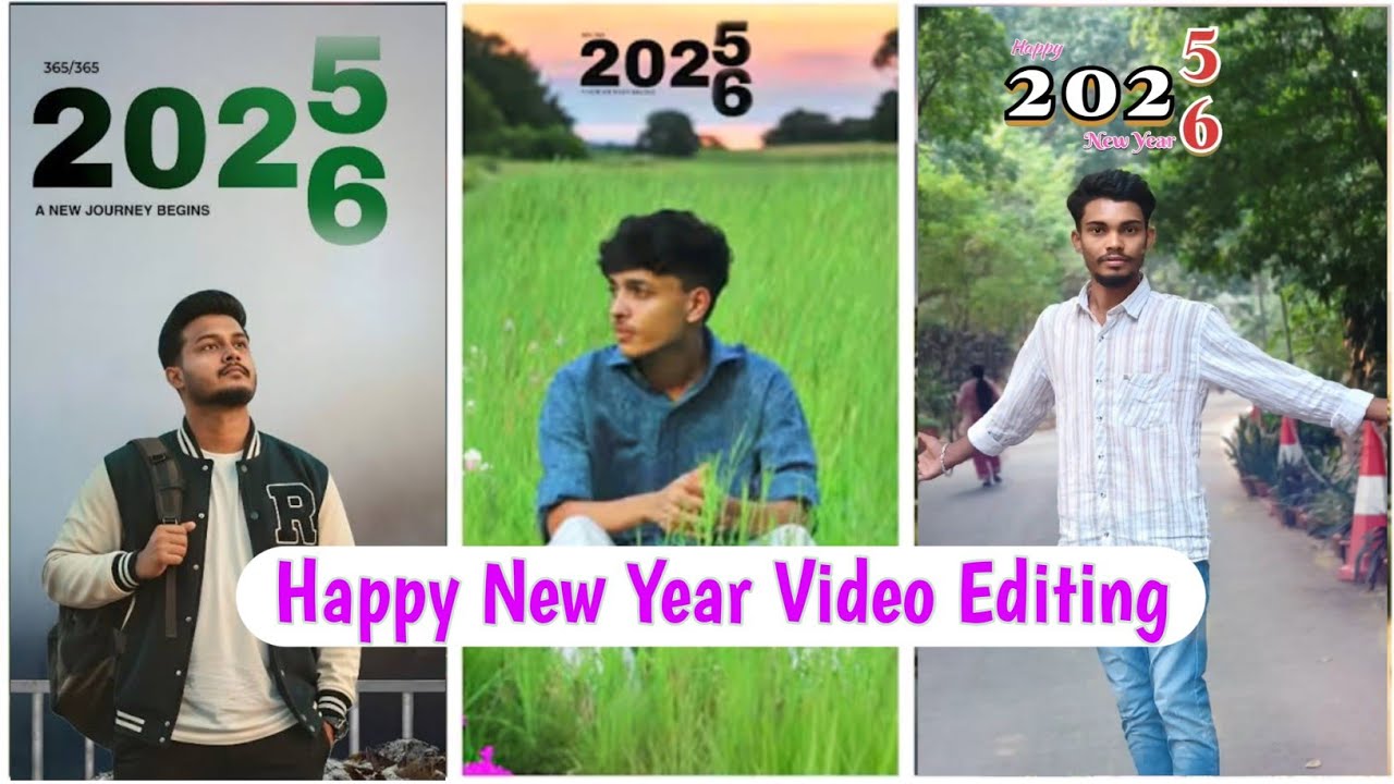 Happy New Year 2026 Video Editing In VN App | 2026 New Year Reels Editing | 2026 Status VideoEditing