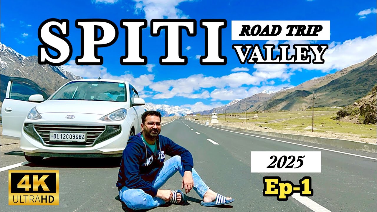 Solo Trip From Delhi To Kaza | Spiti Valley 2025 | Road Trip To Spiti Valley By Santro |