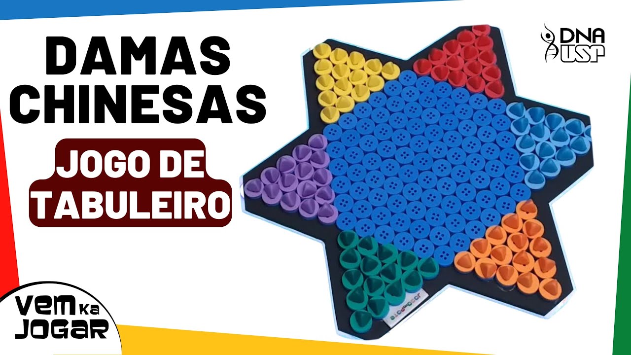 DAMA CHINESAS - VEJA COMO JOGAR A SUCESSORA DO JOGO HALMA
