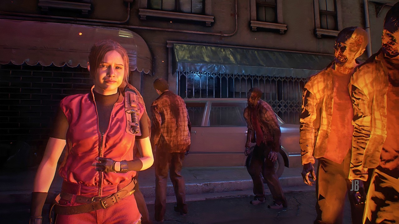 Exploring the Streets: Claire’s Modded Journey Through Raccoon City