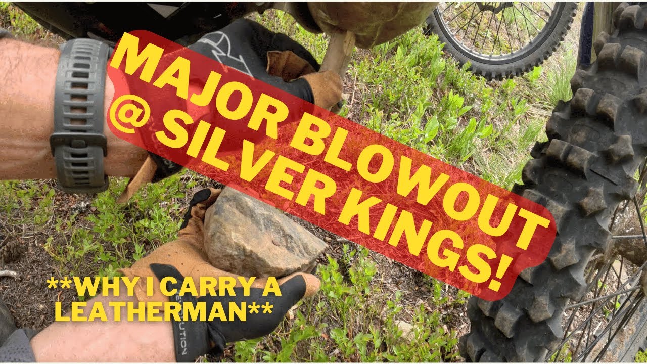 Trailside Fix @ Silver Mountain W/ a Stick and Leatherman