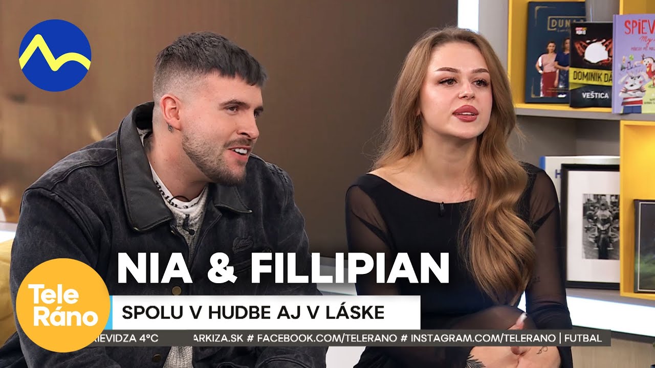 Nia a Fillipian: partneri v hudbe aj v súkromí | Teleráno