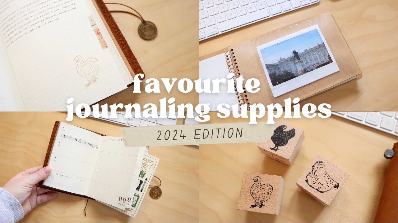 my favourite stationery & journalling supplies ✸ 2024 edition