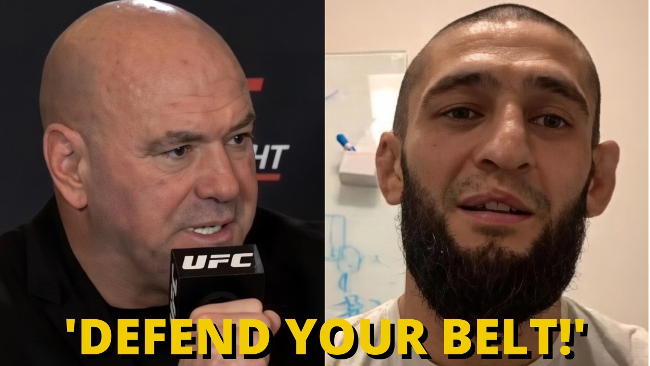 Dana White shut down Khamzat Chimaev calling out Alex Pereira
