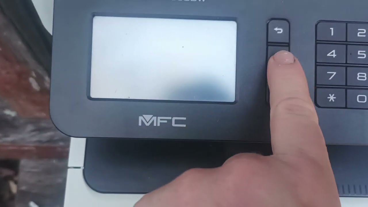 Brother MFC Printer Dead Bricked Black Screen Green Light Blank Screen