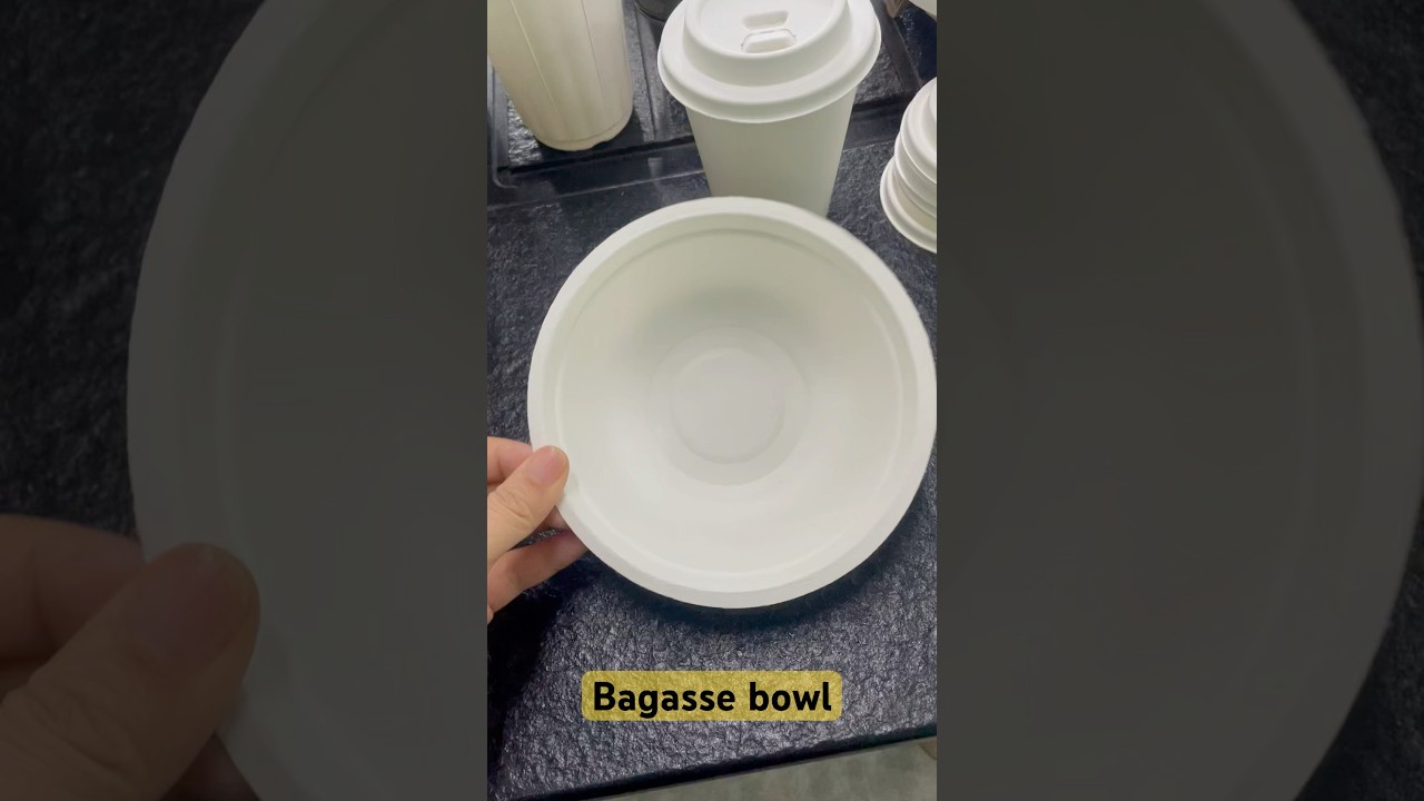 Free Sample Eco-Friendly Salad Large Soup Cheap Reusable Round Salad Bowl Bagasse Bowl#bagassebowls