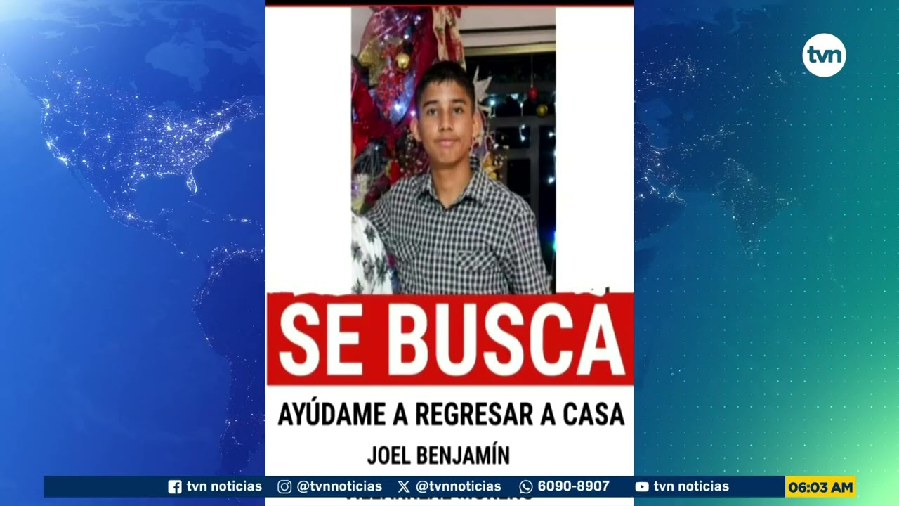 Buscan a adolescente desaparecido en Chiriquí