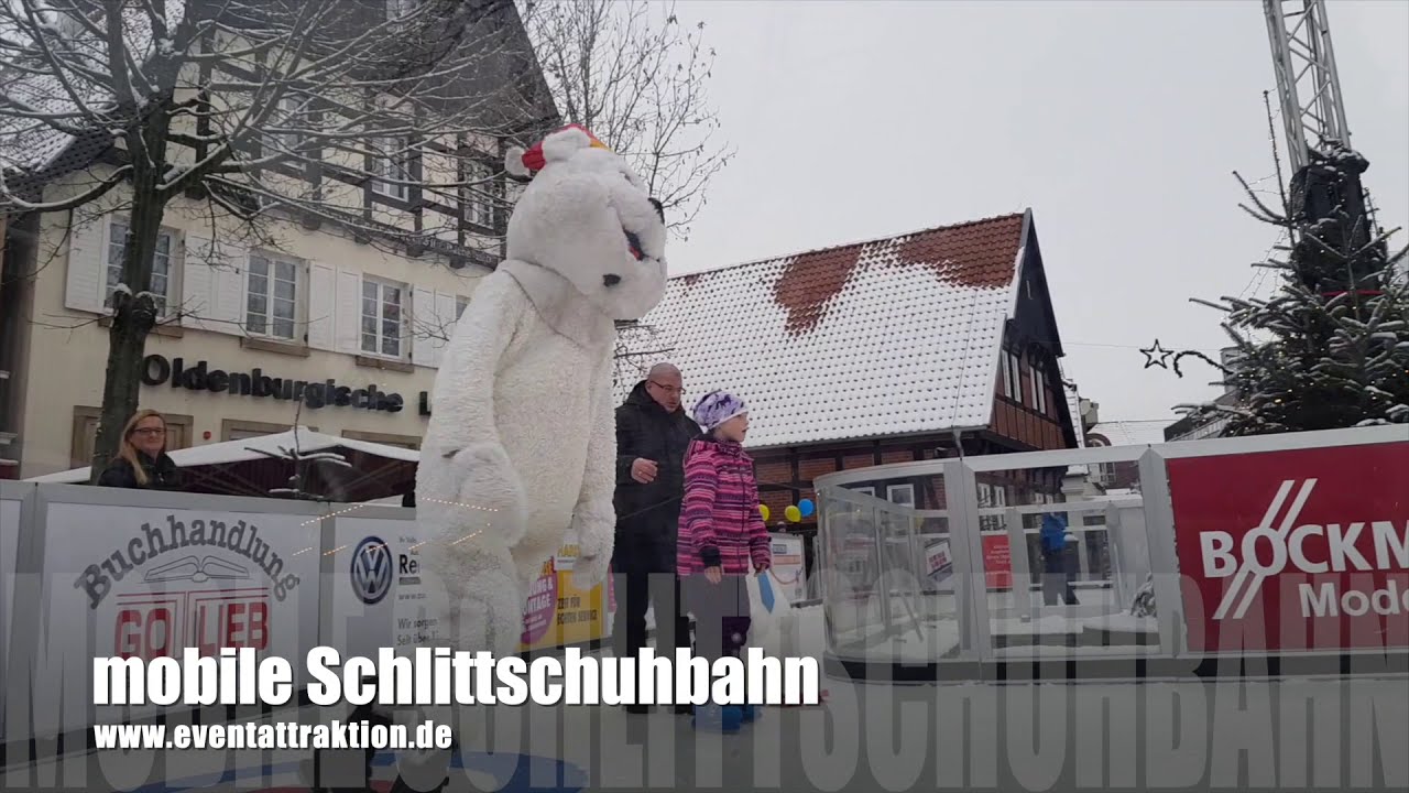 Schlittschuhbahn - Eislaufbahn - mieten by EventAttraktion.de