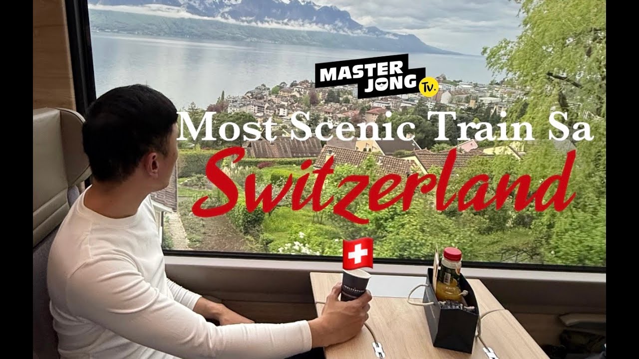 Pinaka Scenic na Train sa Switzerland! The Golden Pass Express Experience