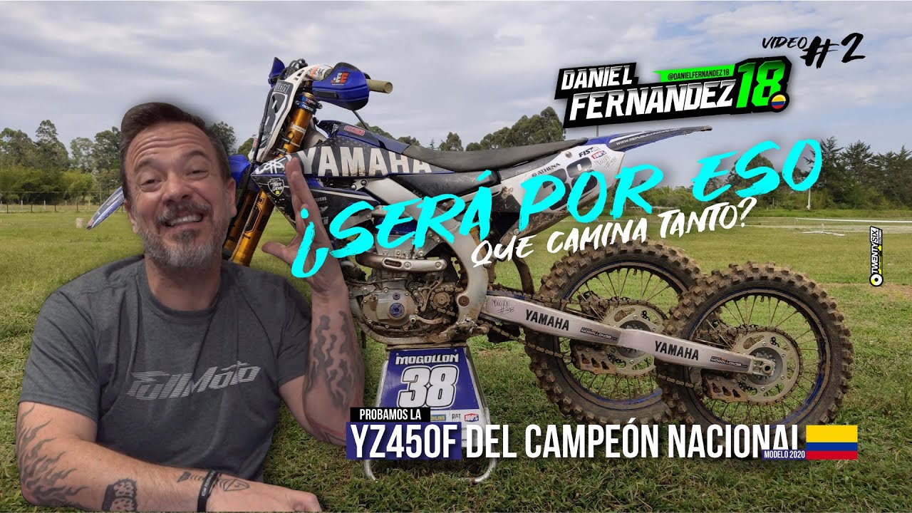La YZ450F mas rápida de Colombia - La moto del actual campeón nacional MX1 MX2 en Colombia