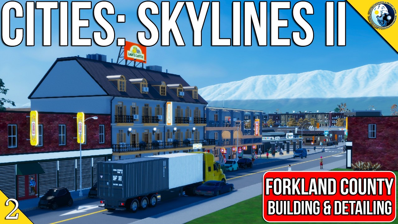 🔴LIVE🔴 Starting a New County in Cities Skylines 2 | Continuing Forkland County