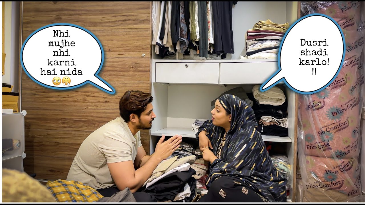Chaar Shadi Allowed Hai Toh Dusri Shadi Karlo| Loyalty Test On Sufiyan😨| Sufiyan And Nida ♥️