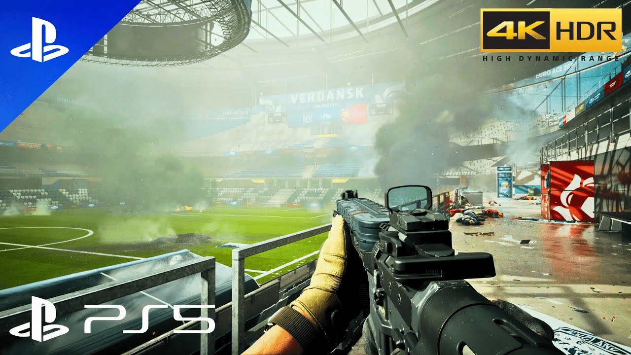 (PS5) VERDANSK STADIUM ATTACK | Call of Duty: Modern Warfare 3 | Realistic Gameplay [4K 60FPS HDR]