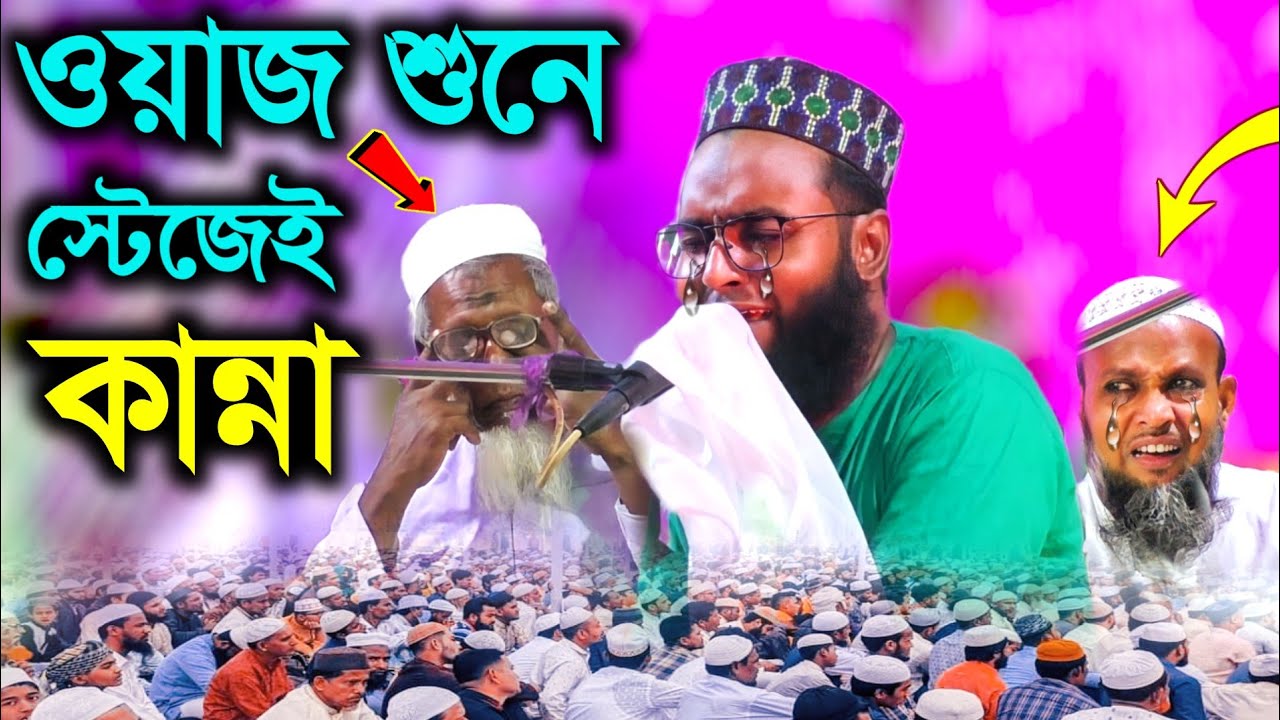 যুদ্ধের ঘটনা বলতেই স্টেজেই কান্না┇বেদনাভরা ওয়াজ┇মাওলানা রবিউল ইসলাম┇Robiul Islam Heart touching waz