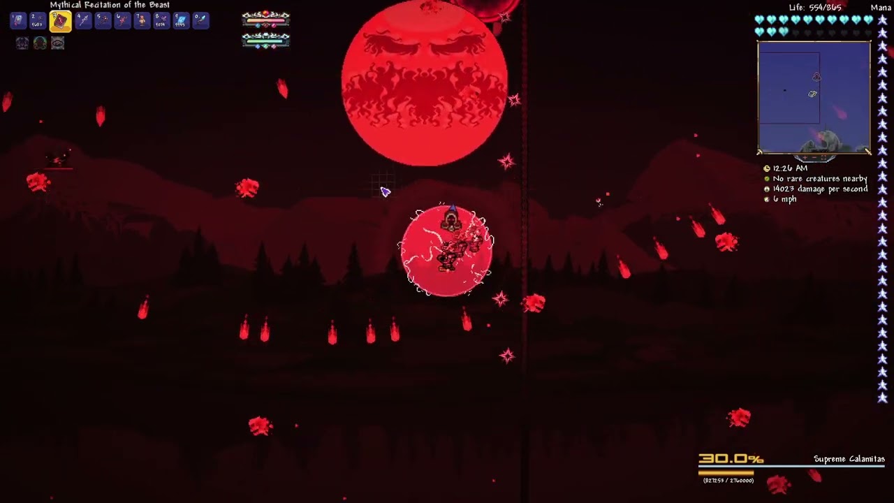Supreme Calamitas - Master + Malice (first kill) - Terraria Calamity Mod