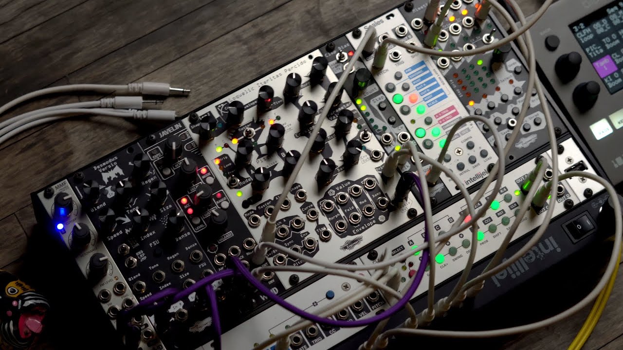 Modular Hip-Hop Jam // Unedited 1010 Blackbox jam with Eurorack basslines