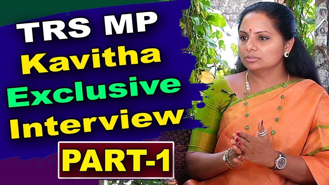 TRS MP Kavitha Exclusive Interview | Early-Polls | Part 1 | ABN Telugu