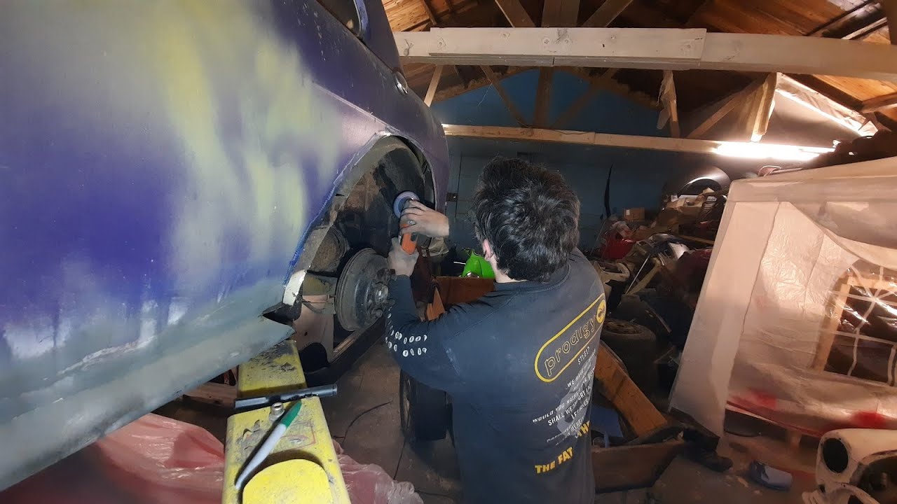 Austin 1100 - The Shed - Part 5 - wheel arch repair - take 2