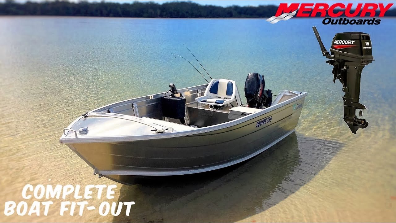 NEW TINNY FIT-OUT with 15HP Mercury 2 Stroke