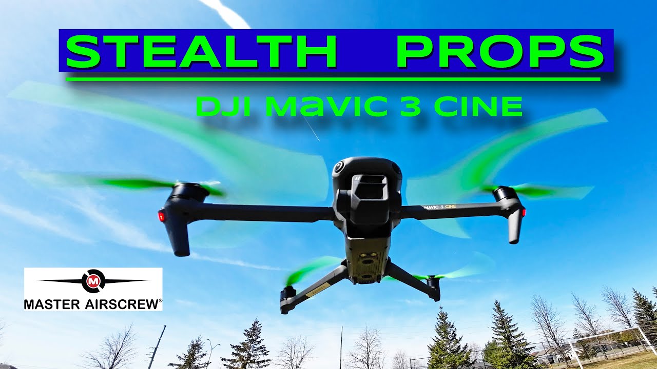 Обзор винтов DJI Mavic 3 Stealth от Master Airscrew