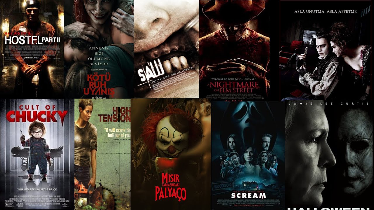 🔪 Slasher Filmleri Sevenler İçin 10 Sağlam Öneri #film #slasher