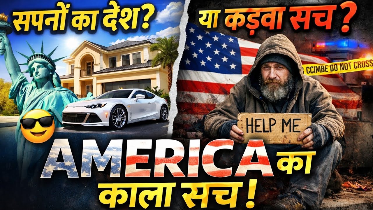 America Sapno Ka Desh? | AMERICA Ka Kala Sach | Salary, Healthcare, Homeless Reality !