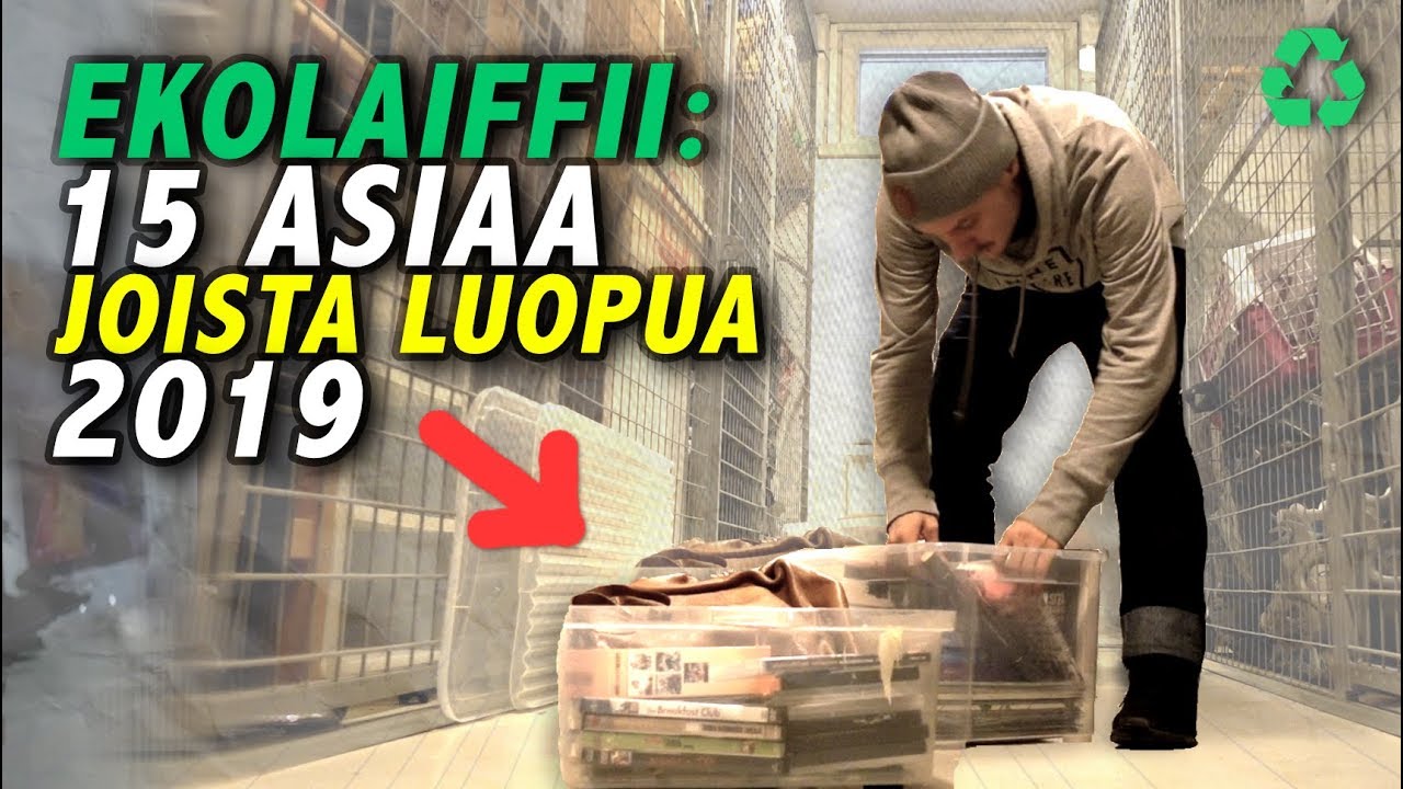 15 ASIAA, joista luopua 2019 | Kalenterikarju