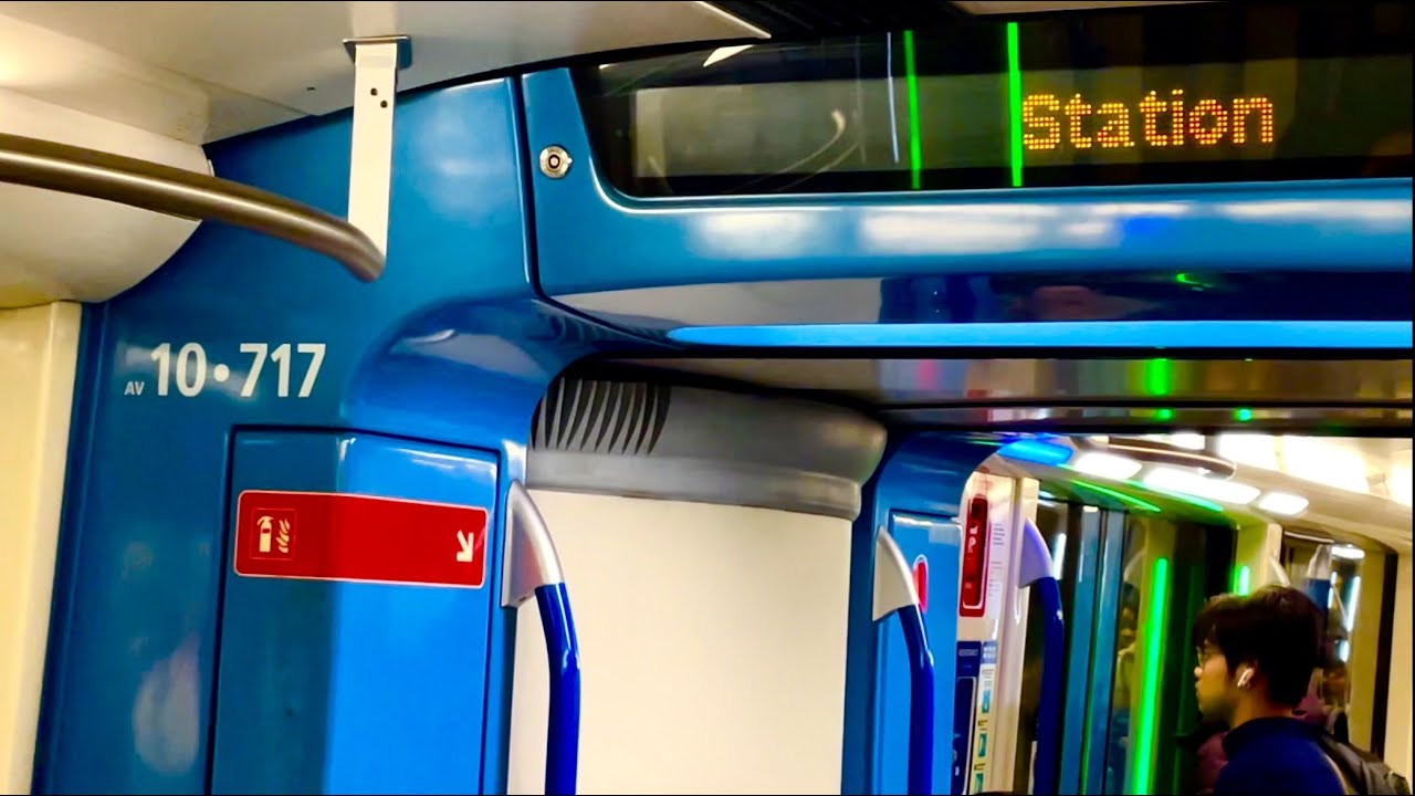 [Métro de Montréal] AZUR 71! Trajet de Beaudry à Place-des-Arts 🟢 (Republié)