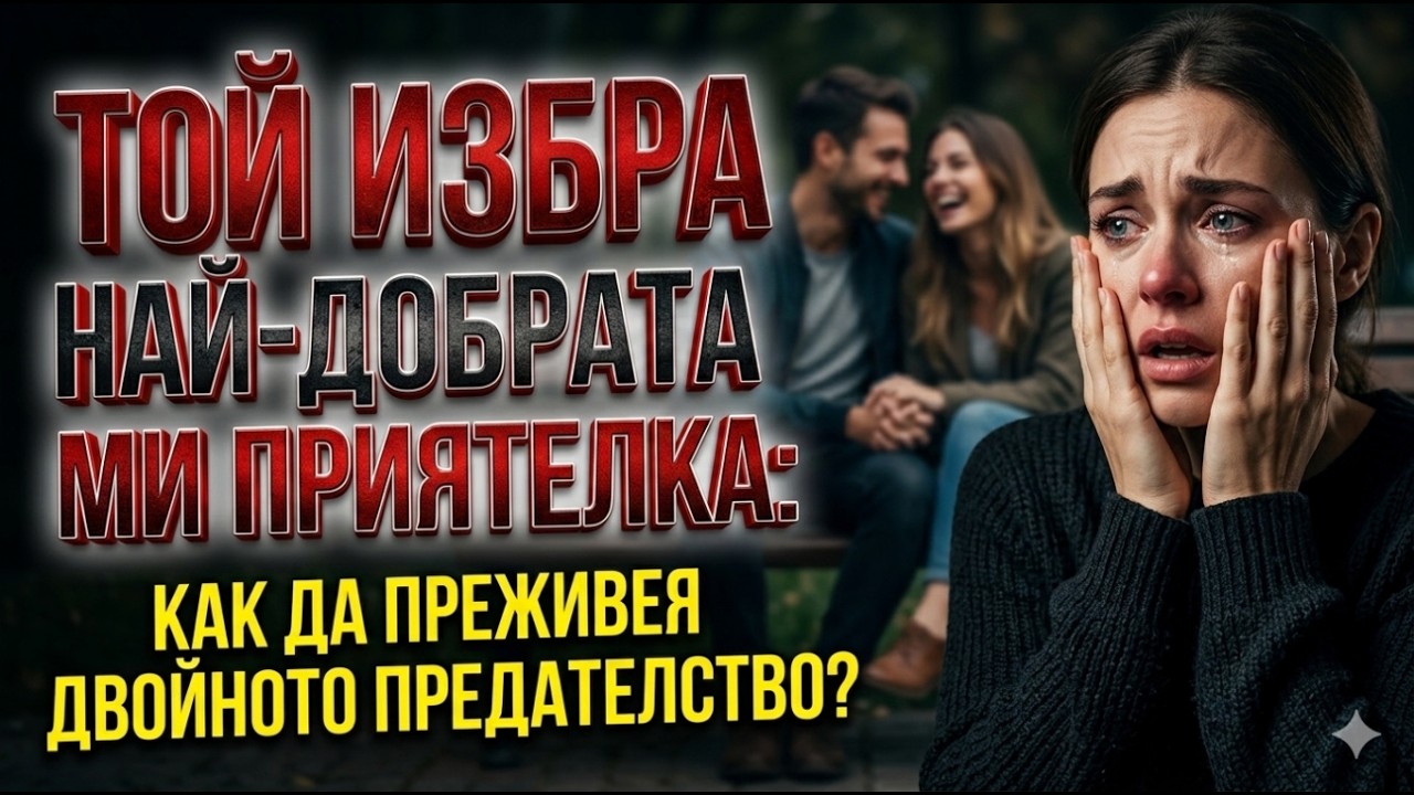 Той избра най-добрата ми приятелка: Как да преживея двойното предателство?
